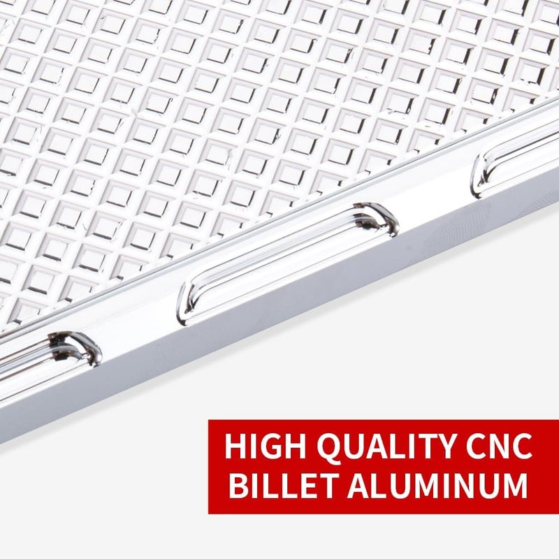 KICRY Brake Pedal Cover Compatible with Harley softail Heritage Springer Fit Fat Boy Deluxe FLSTN Road King FLHR Road Glide FLTR Pads Cover (Chrome Kit) - Image 3